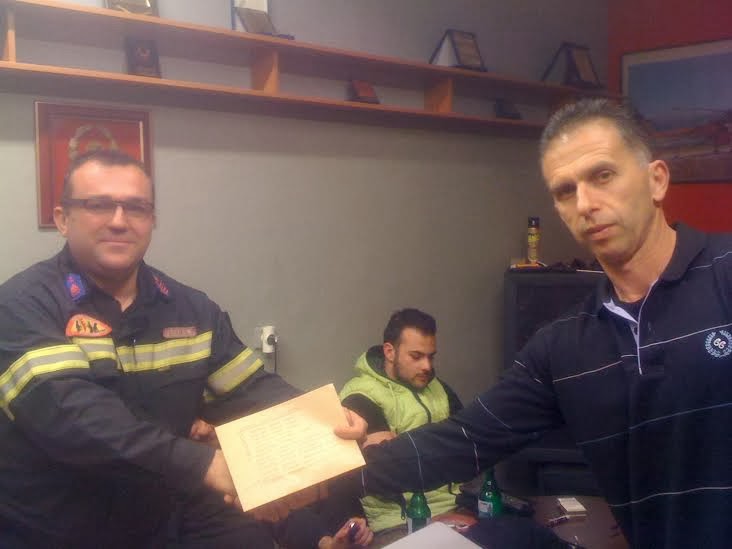 ΜΕ ΕΠΙΤΥΧΙΑ Η ΣΥΜΒΟΛΙΚΗ ΣΥΝΑΝΤΗΣΗ ΕΝΙΣΧΥΣΗΣ ΤΟΥ ΣΕΔΔΔ ΨΑΧΝΩΝ.ΣΠΥΡΟΣ ΡΑΠΤΑΚΗΣ:"ΕΝΕΣΗ ΖΩΗΣ Η ΣΗΜΕΡΙΝΗ ΣΥΝΑΝΤΗΣΗ"