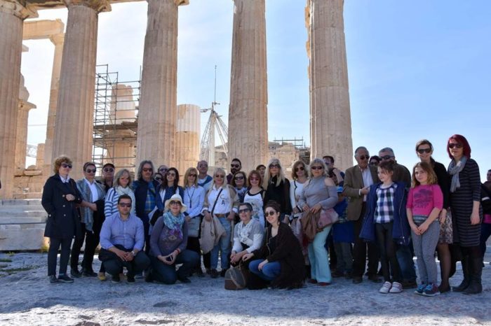 Η εταιρεία Πολιτισμού Χαλκίδας στο Μουσείο και τους αρχαιολογικούς χώρους της Ακρόπολης