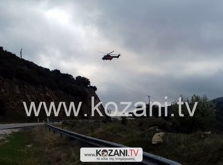 Στρατιωτικό ελικόπτερο κατέπεσε στην περιοχή του Σαρανταπόρου.Τέσσερις νεκροί