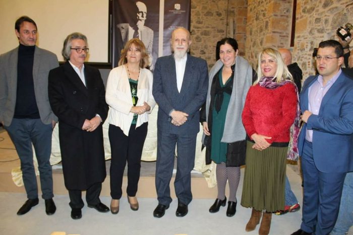 Η εταιρεία Πολιτισμού Χαλκίδας φιλοξένησε τον Ομότιμο Καθηγητή του ΕΜΠ  και Επίτιμο Πρόεδρο της Ελληνικής Φιλοσοφικής εταιρείας Θεόδωρο Τάσιο