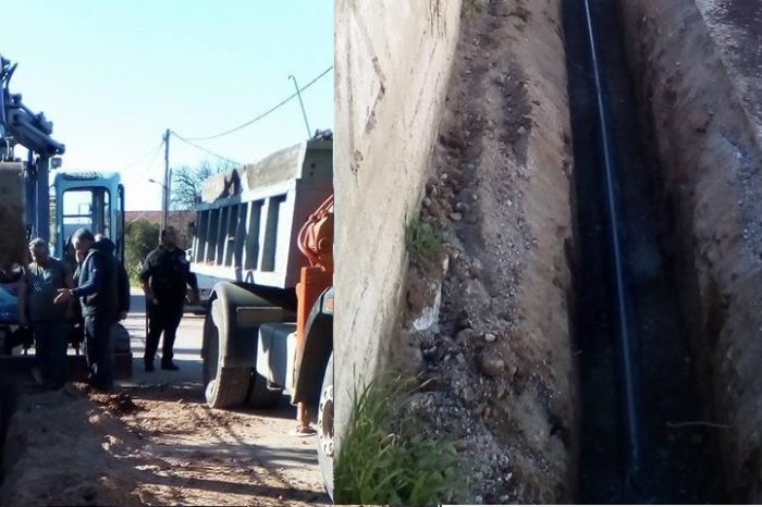 Ψαχνά: Αντικατάσταση δικτύου ύδρευσης λόγω αμιάντου  στην Οδό Σκουφά