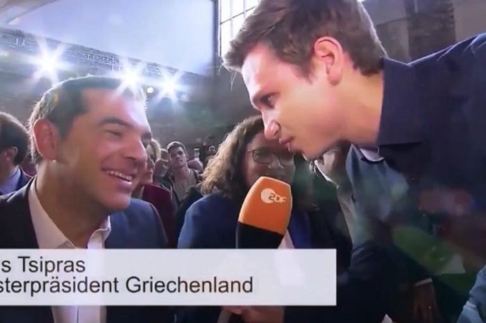 Γερμανός δημοσιογράφος προσβάλλει χυδαία την Ελλάδα και ο Τσίπρας γελάει αμήχανα  (video)