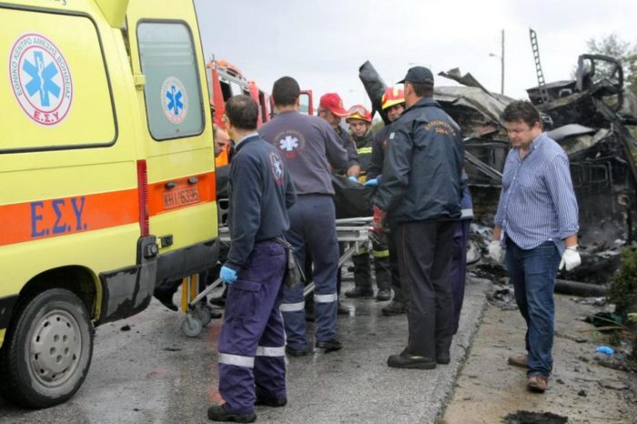 Τραγωδία στη Βοιωτία: Βρέφος 11 μηνών σκοτώθηκε σε τροχαίο - Πέντε ακόμα παιδιά τραυματίστηκαν