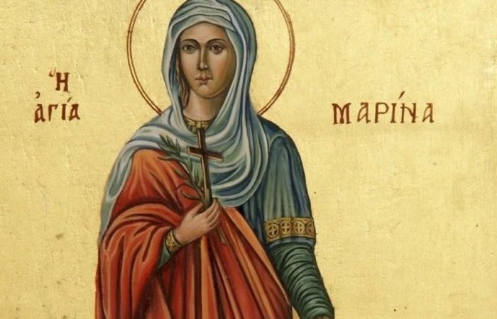 Υποδοχή Τίμιας Κάρας της Αγίας Μαρίνας στον Ιερό Ναό του Αγίου Νικολάου στον Πάλιουρα
