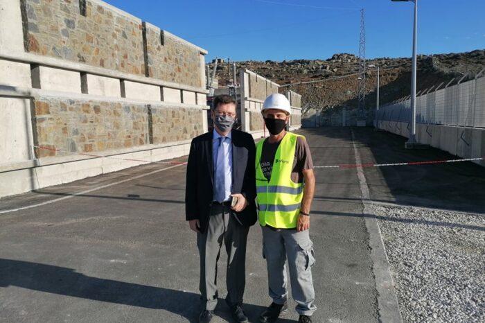 Παρών στα εγκαίνια του νέου Υποσταθμού της Νάξου ο Μάκης Κιαπέκος από τα Ψαχνά (φωτογραφίες)