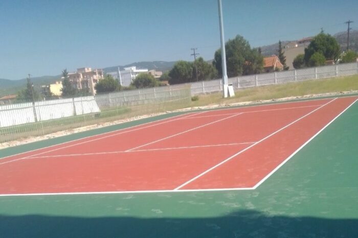 Γήπεδο τένις απέκτησε το Στάδιο Ψαχνών