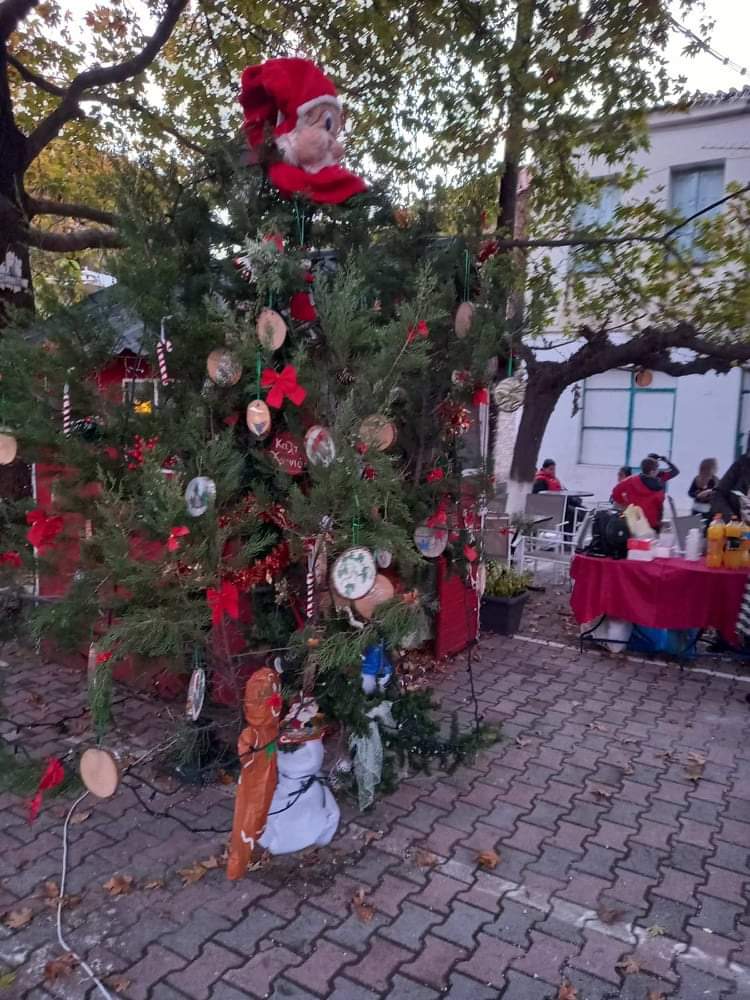 Άναψε το Χριστουγεννιάτικο δένδρο και στα Πολιτικά (φωτό-video) received 329820705284941