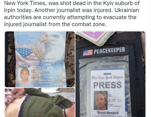 Κίεβο: Σκοτώθηκε δημοσιογράφος των New York Times
