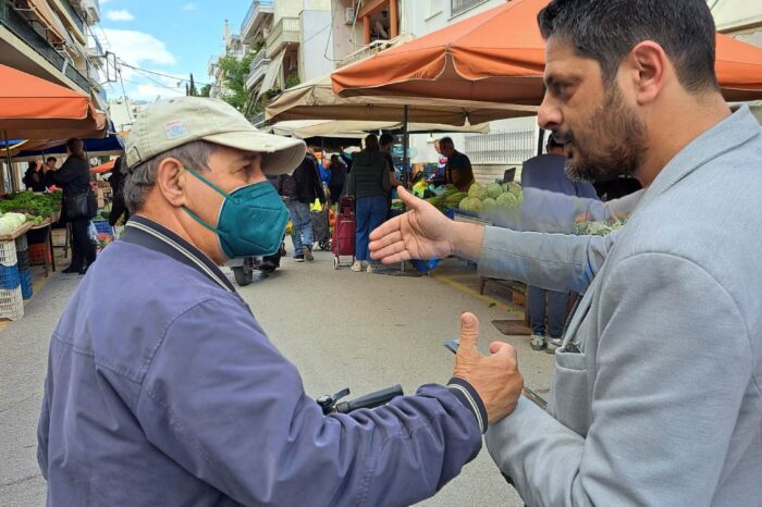 Συνεχίζει την προεκλογική του εκστρατεία ο Στέλιος Καρβελάς
