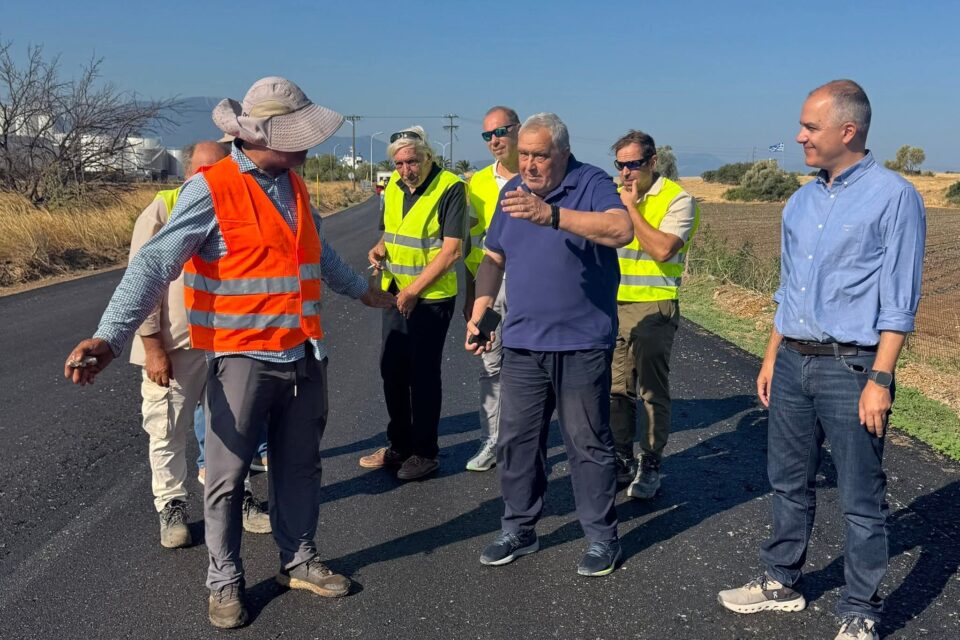 Εργασίες αναβάθμισης οδικού άξονα Ψαχνά-Πολιτικά-Νεροτριβιά-Δάφνη