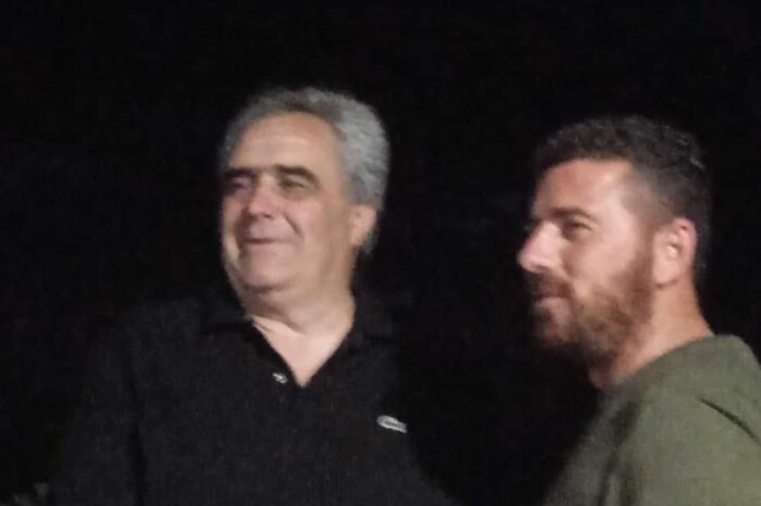 Ο Χρήστος Μπασινάς Υποψήφιος με τον Γιώργο Ψαθά