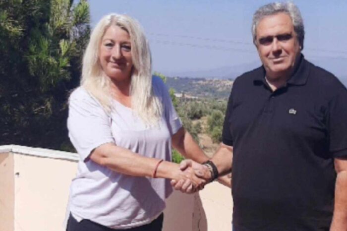 Η Ελένη Βλάχου Υποψήφια με τον Γιώργο Ψαθά