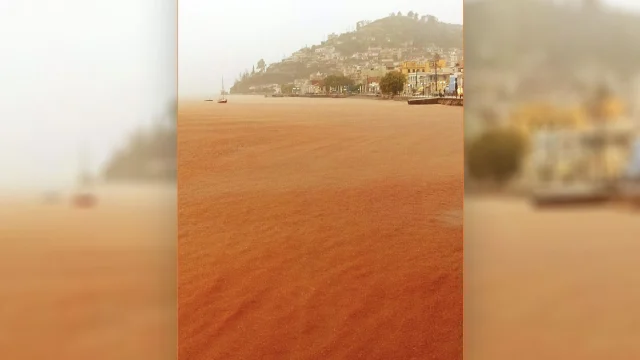 Κακοκαιρία Elias: Η λάσπη έχει φτάσει στη θάλασσα της Λίμνης Ευβοίας – Δείτε φωτογραφίες