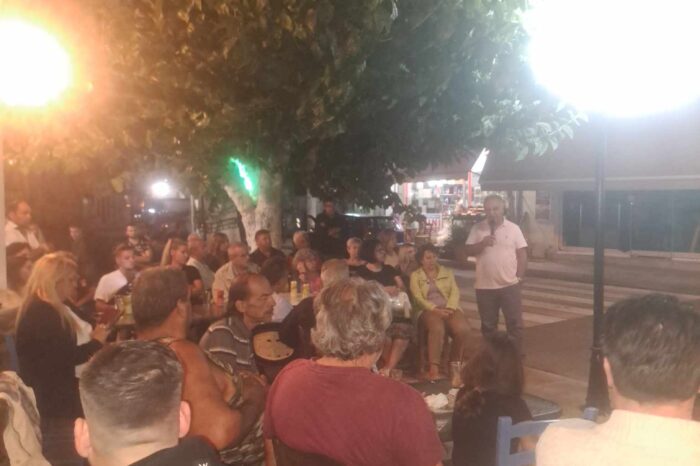 Ομιλία Γιάννη Μπουροδήμου στην Καστέλλα