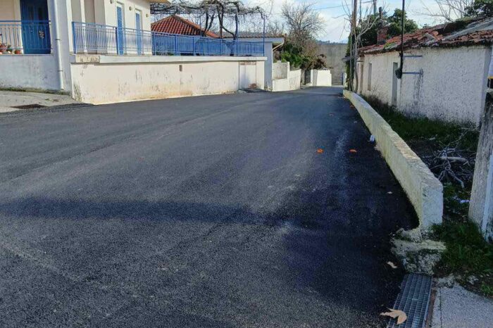 Ασφαλτόστρωση 2,5 χιλιομέτρων στο Κυπαρίσσι