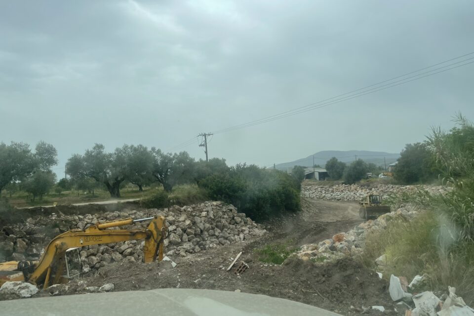 Καταγγελία του Δήμου Διρφύων Μεσσαπίων για τα έργα οδοποιίας στην θέση «Παλιάλωνα»