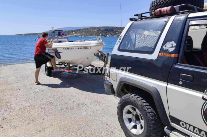 Εύβοια:Ισχυροί άνεμοι παρέσυραν λουόμενο με SUP – Επιχείρηση Διάσωσης από την ομάδα Διάσωσης SAR 312  Αλιβερίου (video)