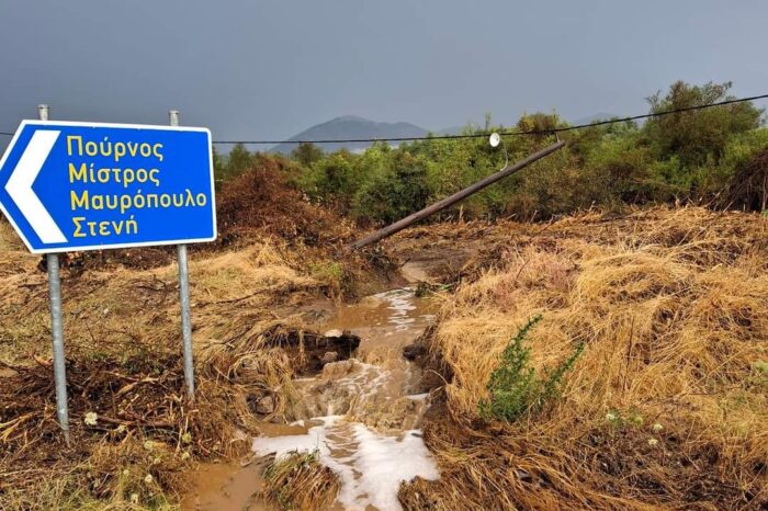 Αδύνατη η πρόσβαση στον Πούρνο  - Ανοιχτός ο δρόμος Πισσώνα-Θεολόγο