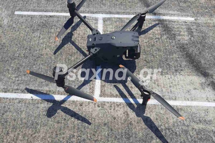 Drone που εποπτεύει 24 ώρες όλες την περιοχή εγκατέστησε  στη Νεροτριβιά ο Ψαθάς