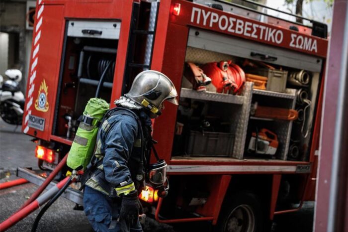 Φωτιά σε σπίτι προς τις Αλυκές του Δήμου Χαλκιδέων