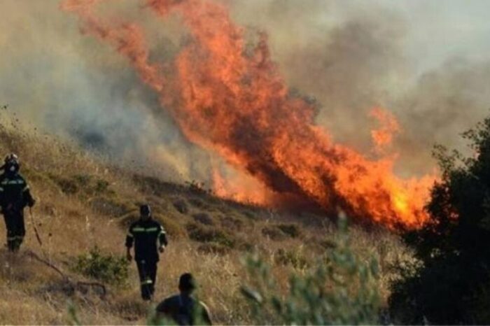 Φωτιά στην Κεφαλλονιά