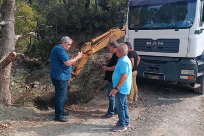 Διακόπτεται προσωρινά η κυκλοφορία στο δρόμο Κοντοδεσπότι - Σταυρός λόγω κατασκευής νέας γέφυρας