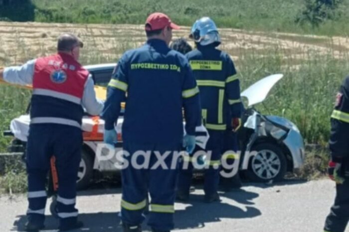 Σοβαρό τροχαίο στον Πάλιουρα