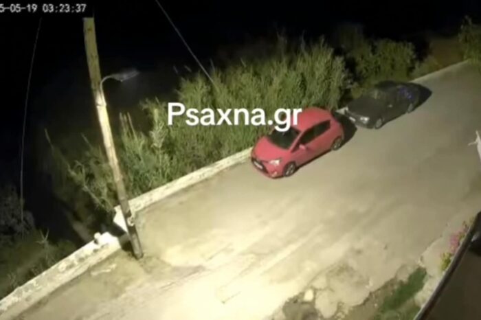 Η στιγμή που ο σεισμός των 4,5 ρίχτερ «κουνάει» επικίνδυνα τη Βόρεια Εύβοια (video)