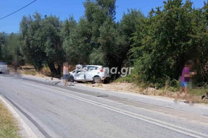 Σοβαρό τροχαίο στην Εύβοια