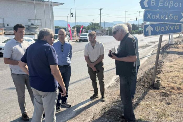 Έργα συνολικού μήκους 6 χλμ στον οδικό άξονα Ψαχνά-Πολιτικά-Νεροτριβιά-Δάφνη ανακοίνωσε η Περιφέρεια Στερεάς Ελλάδας