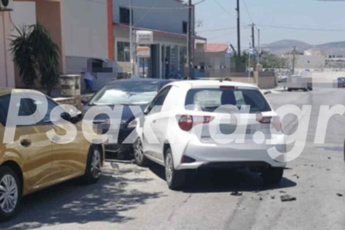 Τροχαίο-καραμπόλα πέντε αυτοκινήτων στην Κάρυστο