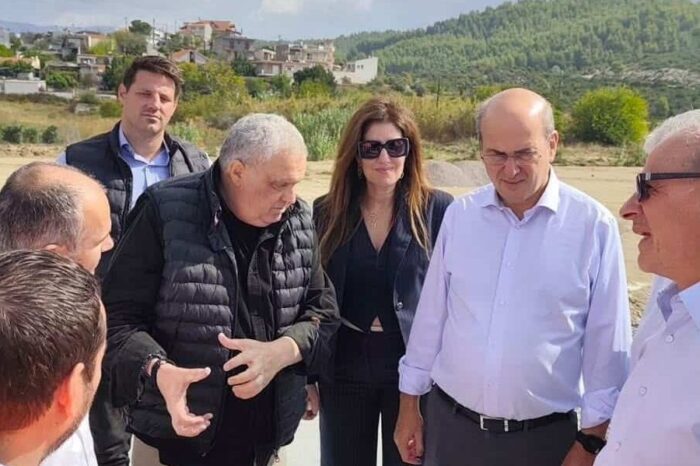 Κωνσταντίνα Καραμπατσώλη: Παρουσία στην επίσκεψη του Αντιπροέδρου Χατζηδάκη στη Χαλκίδα
