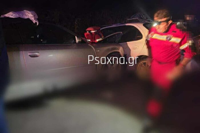 Νέα τραγωδία στην Εύβοια - Ενας νεκρός και οκτώ τραυματίες σε τροχαίο