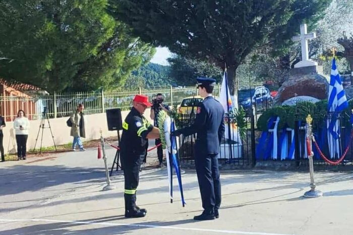 Το Πυροσβεστικό Σώμα τίμησε τους Πεσόντες του Μίστρου στην πυρκαγιά του 2007