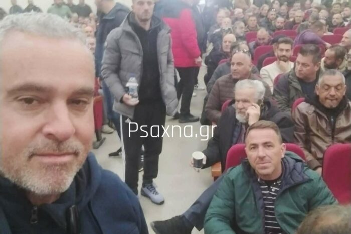 Στη Νίκαια για την Πανελλαδική σύσκεψη του συντονιστικού οι αγρότες από το μπλόκο της Χαλκίδας